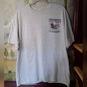 Broken Spoke Saloon 2003 Vintage T-Shirt 2XL Daytona Laconia Skeleton Motorcycle